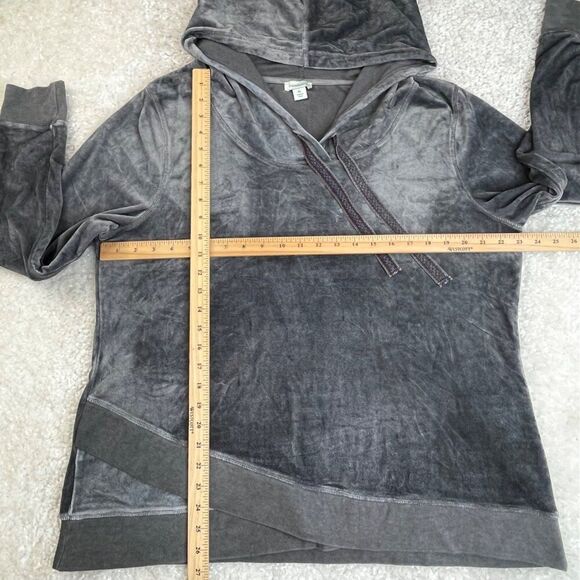 Sundance Aurora Velour Hoodie Gray XL - Picture 7 of 8